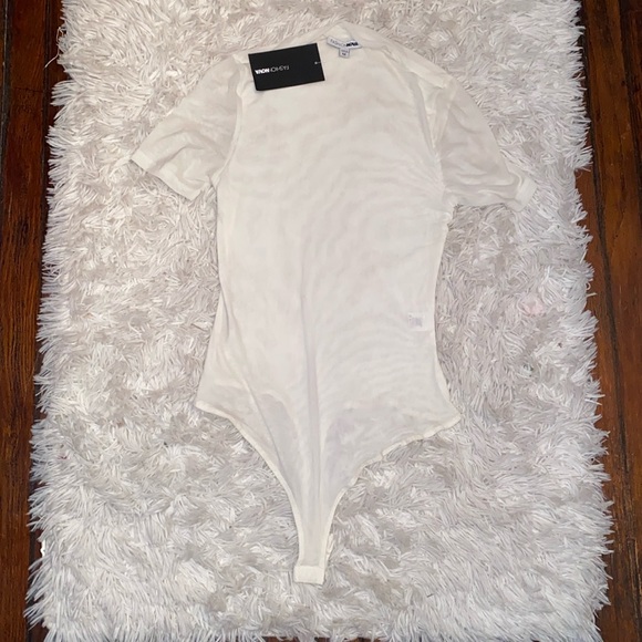 Fashion Nova Get Me Bodied Mesh Bodysuit - Picture 2 of 9